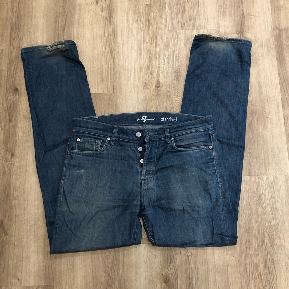 Men’s 7 For All Mankind Jeans - Standard - Size 33